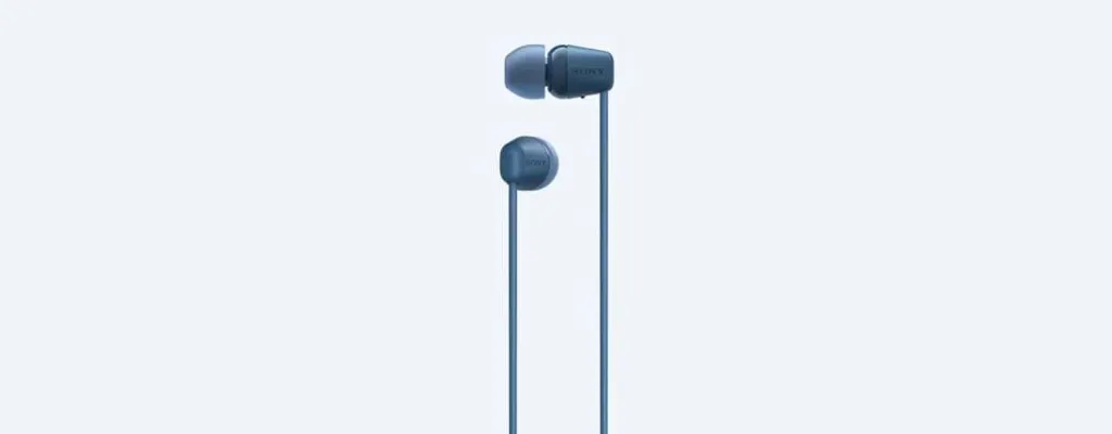 Sony WI-C100 Blu: Auricolari Wireless Bluetooth 25h Batteria - Offerta - 8