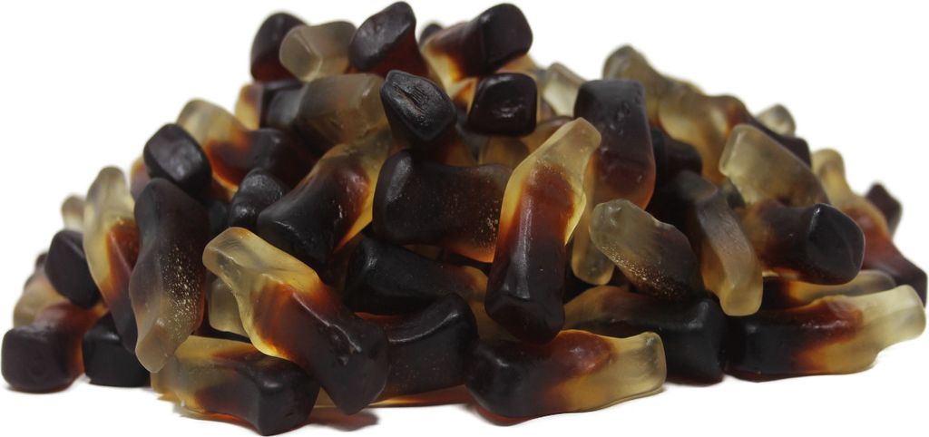 Bottiglie di cola alla frutta senza zucchero 1000g Immagine del prodotto 
