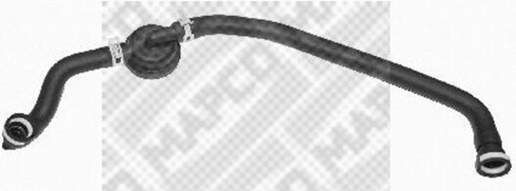 MAPCO AGR-Rohr Rohrleitung AGR-Ventil 83224 für RENAULT CLIO II (BB0/1/2, CB0/1/2) 0,23kg 230g