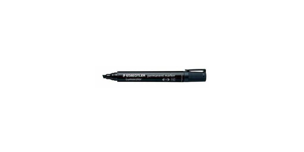 Staedtler Lumocolor 350, Černá, Rozšířený hrot, Černá, Obrázek produktu 