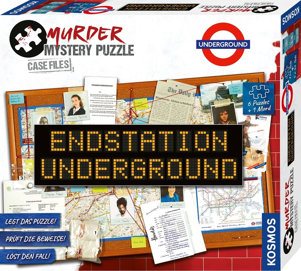 KOSMOS Puzzle Endstation Underground Obrázok produktu 