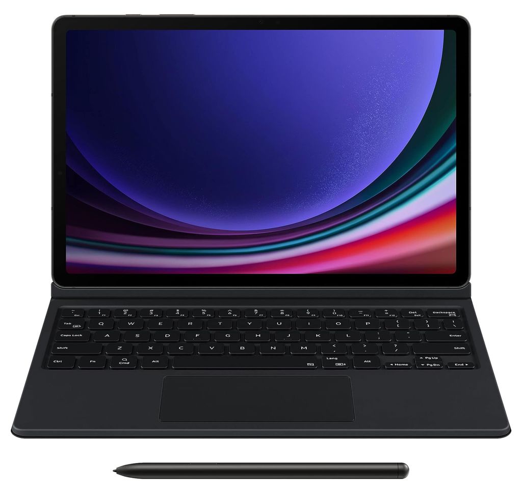 Samsung EF-DX715BBGGDE, QWERTZ, Deutsch, Touchpad, Samsung, Produktbild 