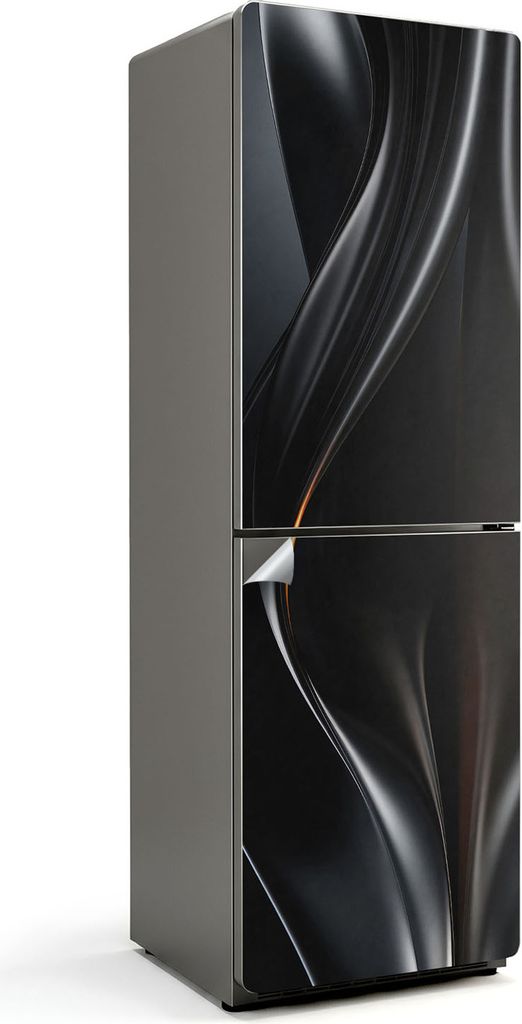 Sonnige Grashalme – Kühlschrank Aufkleber – Klebefolie Kühlschrank – Kühlschrank Nachbildung – Kühlschrankfolie selbstklebend – Küch...