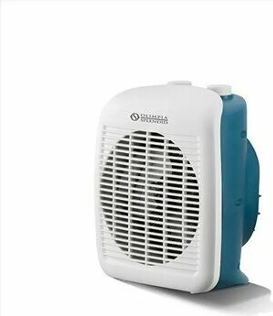 Termoventilatore Caldobagno Olimpia Splendid 99338 IP21 2000W Blu - 7