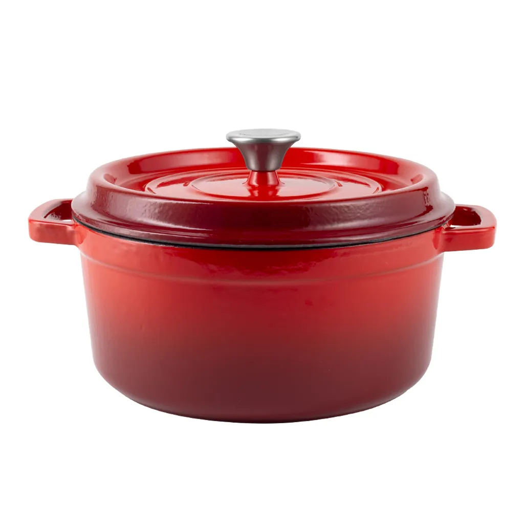 Pentola in Ghisa 4,3L Vintage Cuisine Red Ombre | Offerta Shop