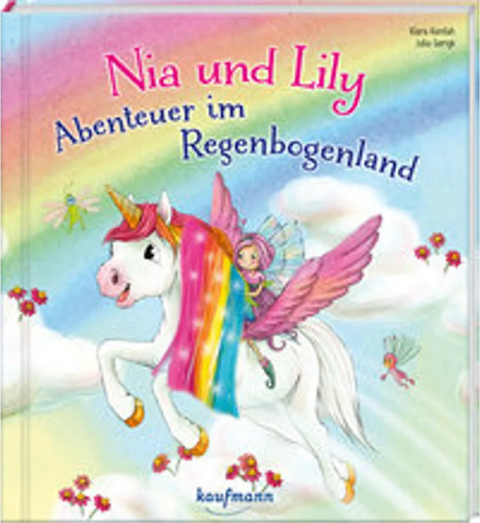 Veilleuse Enfant Arc-en-Ciel Nia & Lily - Lampe de Chevet Déco Bois
