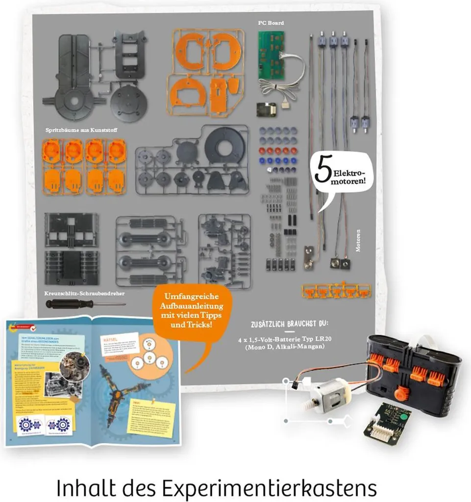 KOSMOS Bras de robot - Kit de construction pour bras électrique 620371 - 3