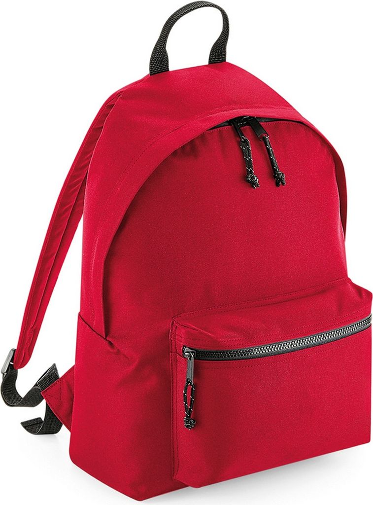 BagBase Recycle Rucksack PC4119 (Einheitsgröße) (Rot)