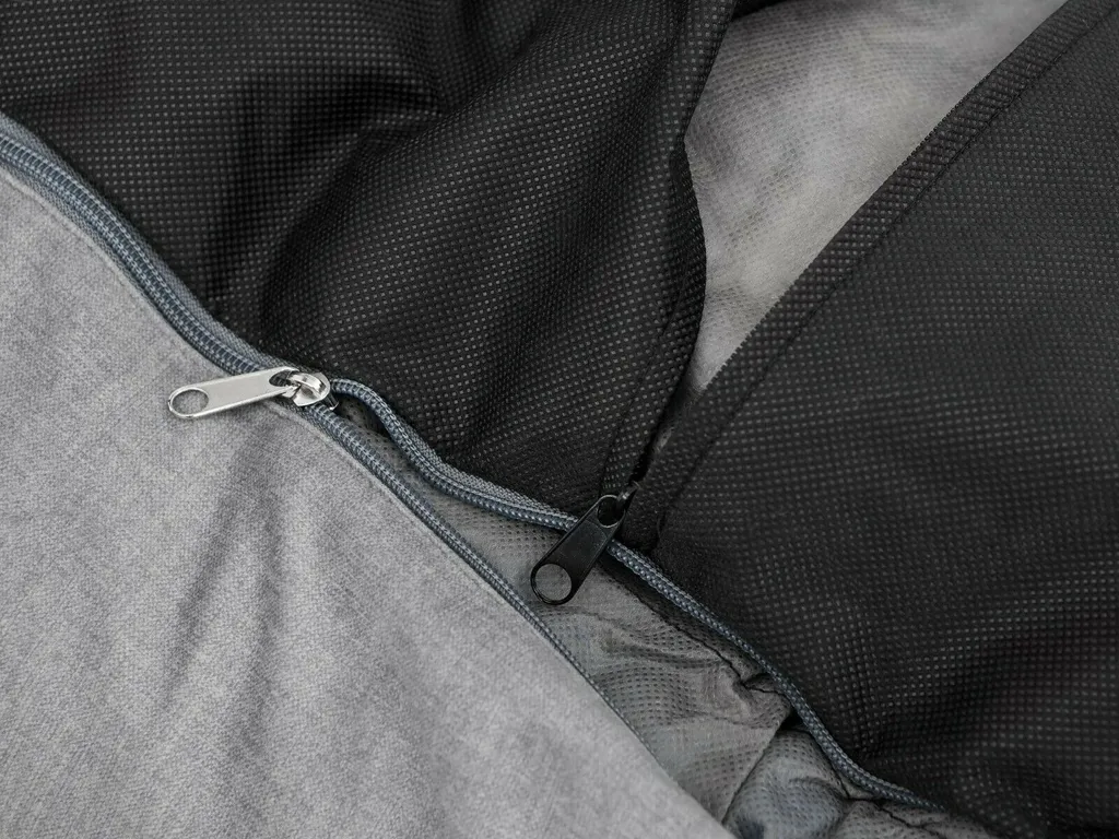 Letto Ortopedico Cani XXL JOKER 106x80 Grigio Chiaro | Divano Velluto - 5