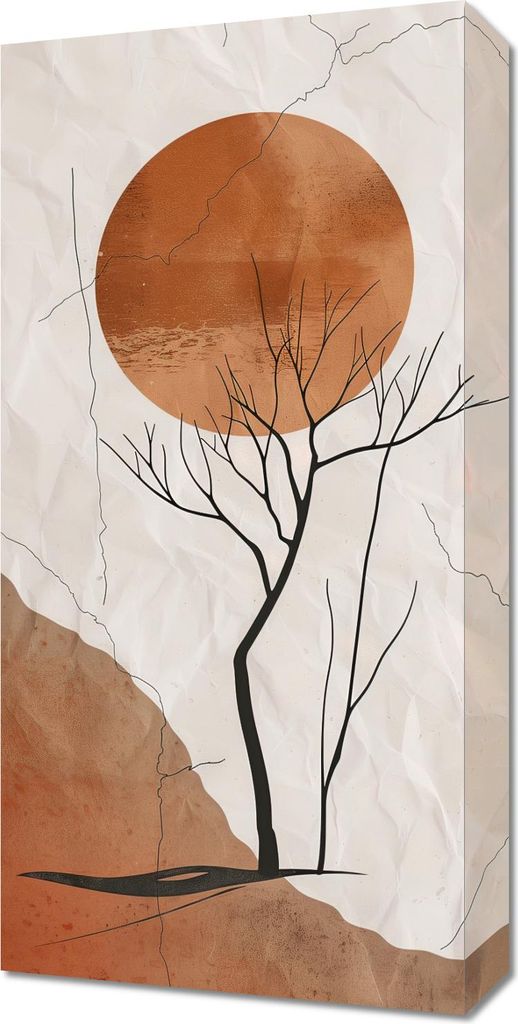 Bild 30x60cm Wüstenrauhigkeit