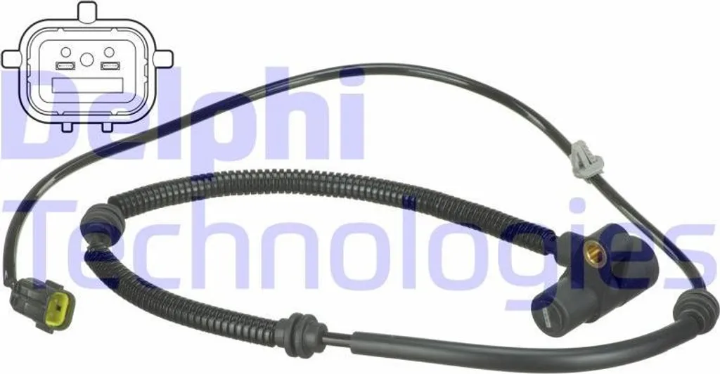 Capteur de vitesse de roue DELPHI SS20515 pour Rio - OE 95670FD000