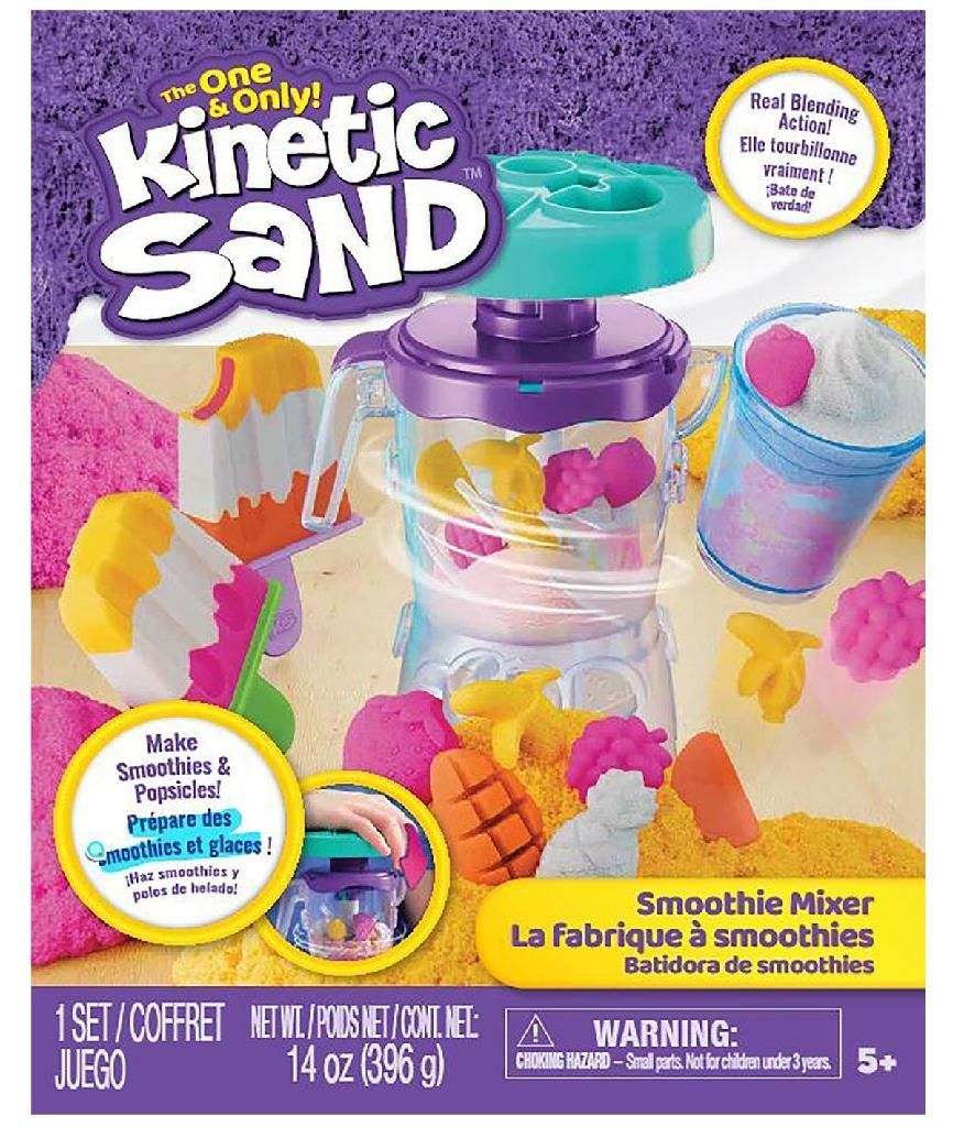 Spin Master Kinetic Sand - Smoothie Mixer Spielset, Spielsand, (mit