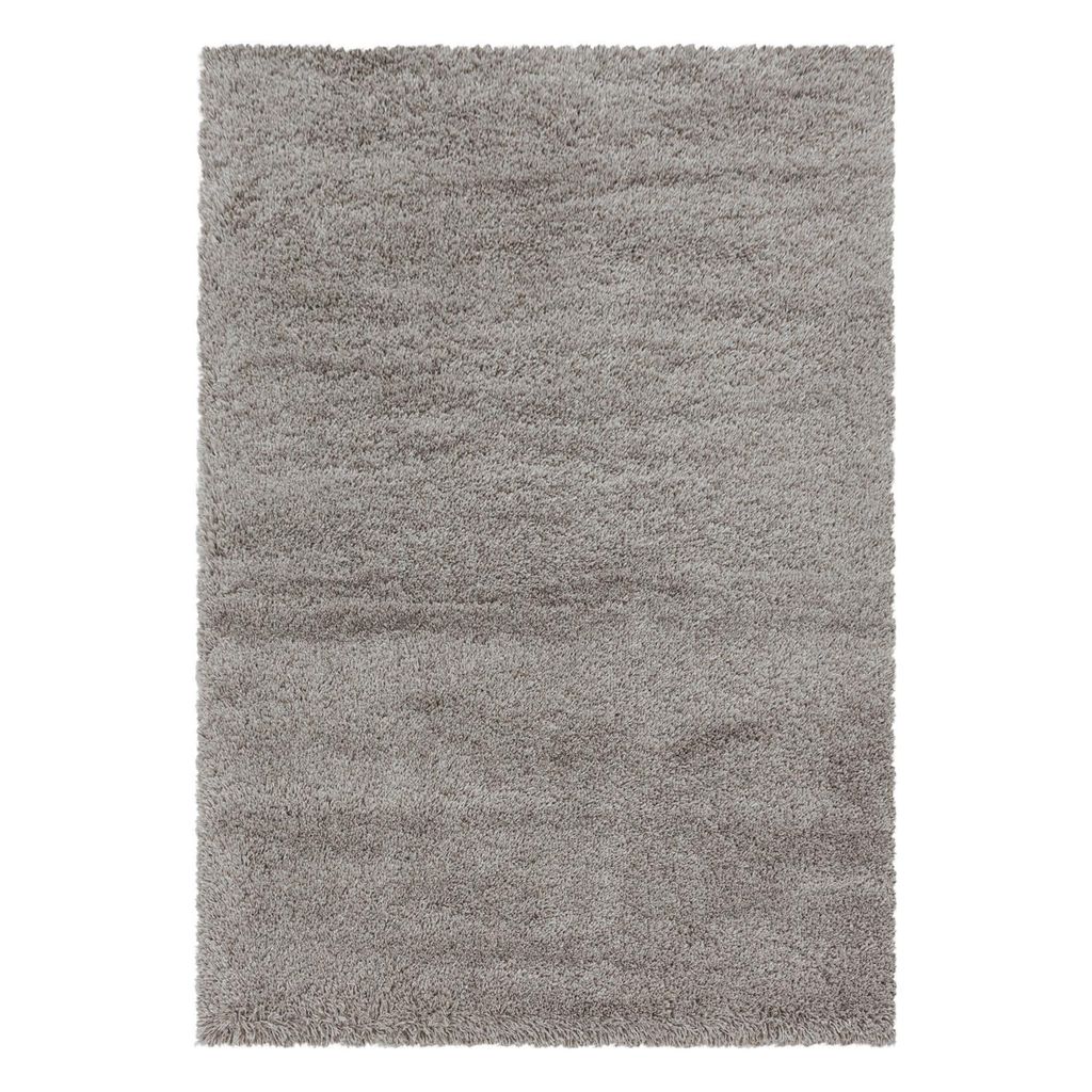 Hochflor Teppich FLUFFY Beige 160 cm x 230 cm