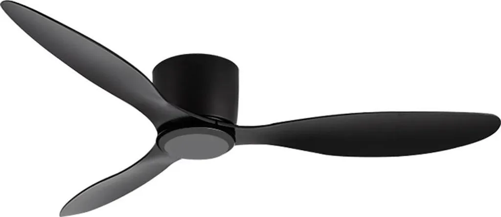 Ventilatore da soffitto silenzioso da 52cm con luce e telecomando, ventilatore da soffitto con lampada 40W e portalampada E27 3 velocità 3 colori dimmerabili 6 pale per camera da letto, cucina (40W