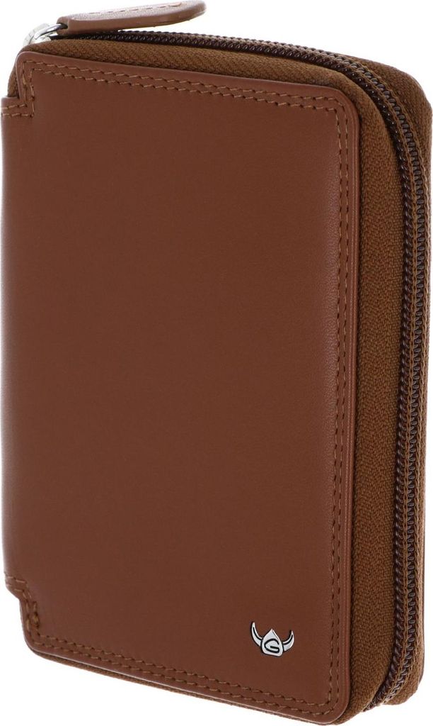 Golden Head Polo Geldbörse RFID Schutz Leder 12.5 cm