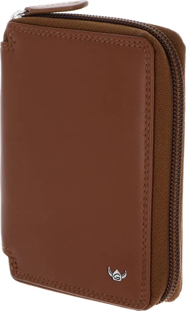 Golden Head Pelle portafoglio Polo RFID Protect RV-Börse 3315 Cognac marrone