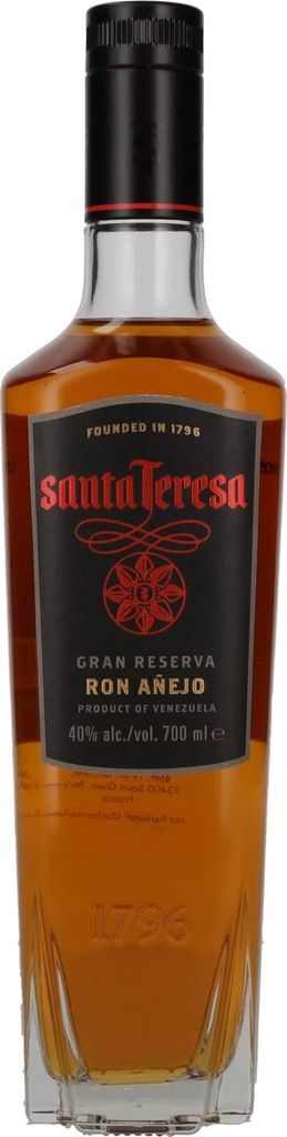 Santa Teresa Rum Añejo Gran Reserva 40% Vol. 0,7l Image du produit 