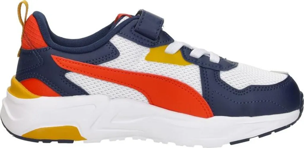 Puma Trinity Lite AC+ PS Baskets Bleues à Scratchs Enfant - Taille 34