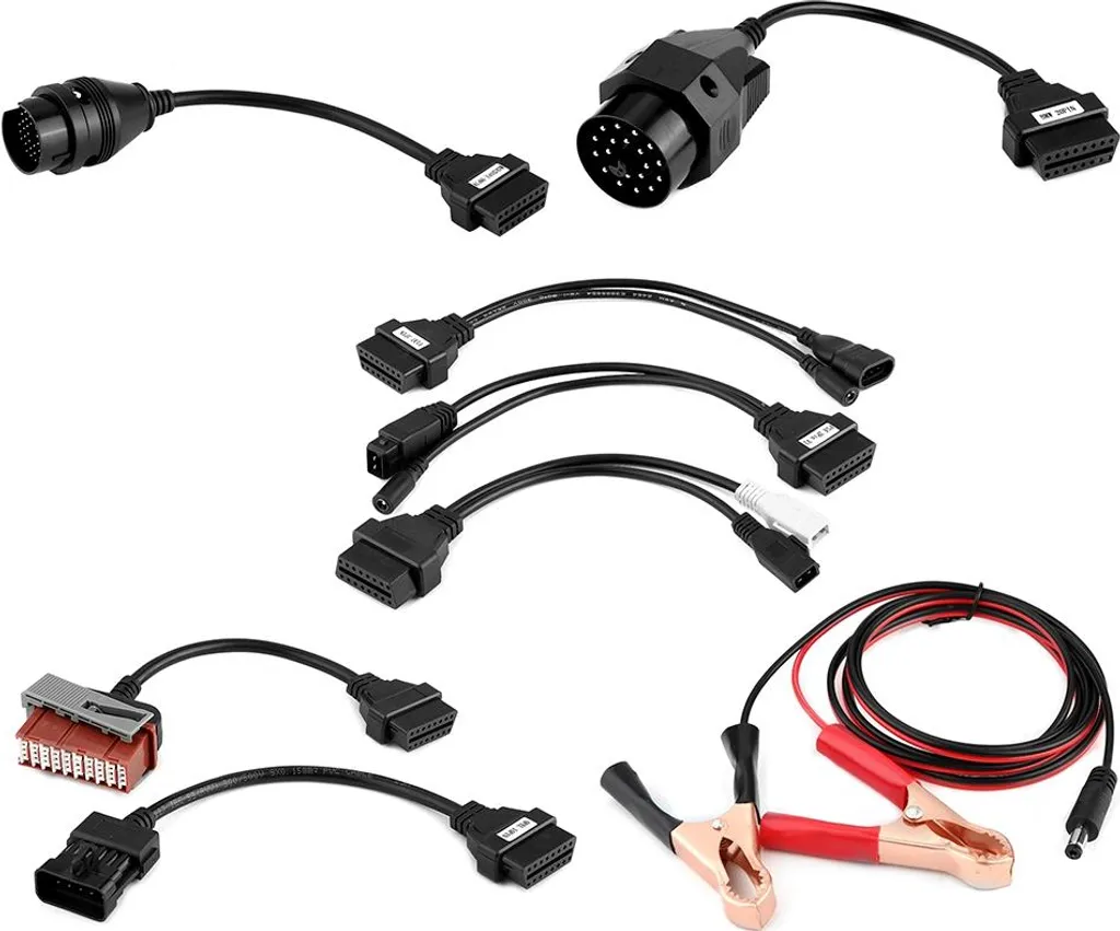 Câbles de Diagnostic OBD2 Haute Performance pour DS150E et TCS CDP - 8Pcs