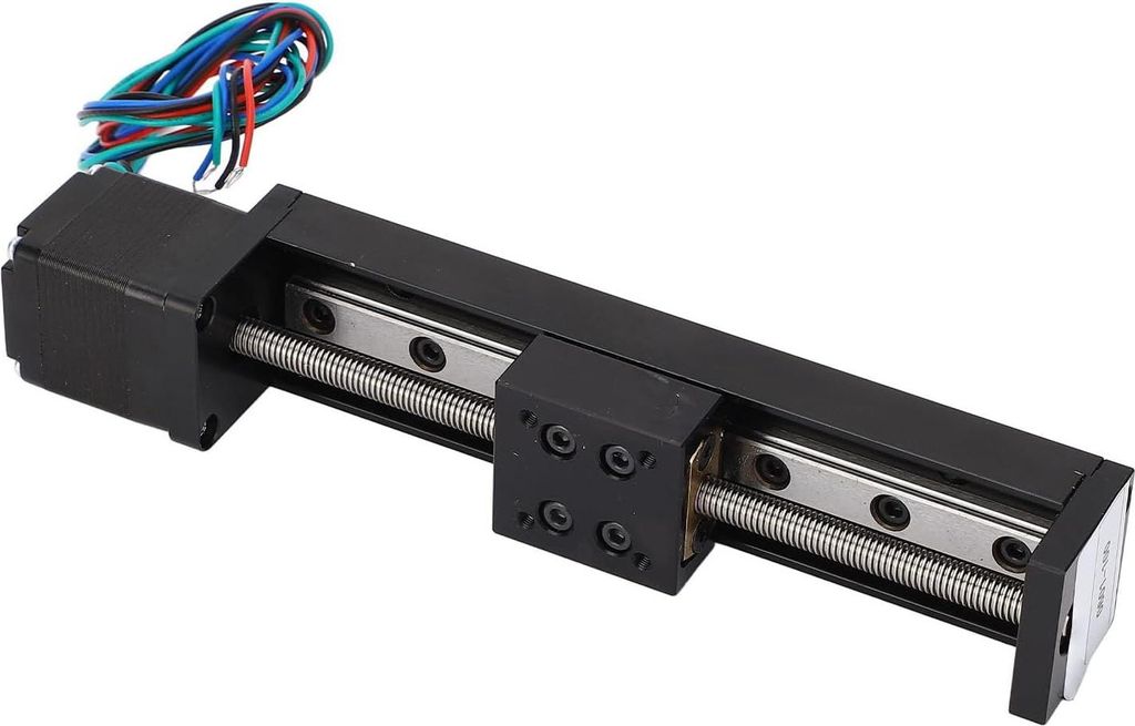 Lineare Schienenführungswagen Aktuator 28 Schrittmotor - Mini Lineare Wagen Stapelantrieb - 100 mm Hub CNC Router Teile - X-Y-Z