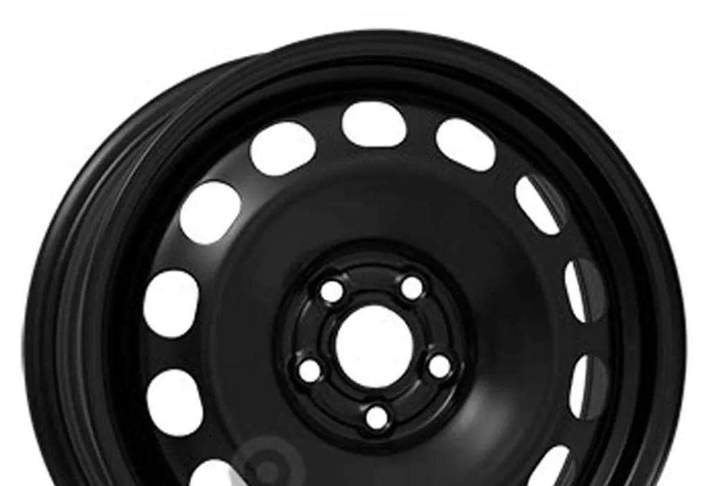 Jantes en fer ALCAR ACCIAIO 6977 6x16 5x100 ET40 Black pour Automobile