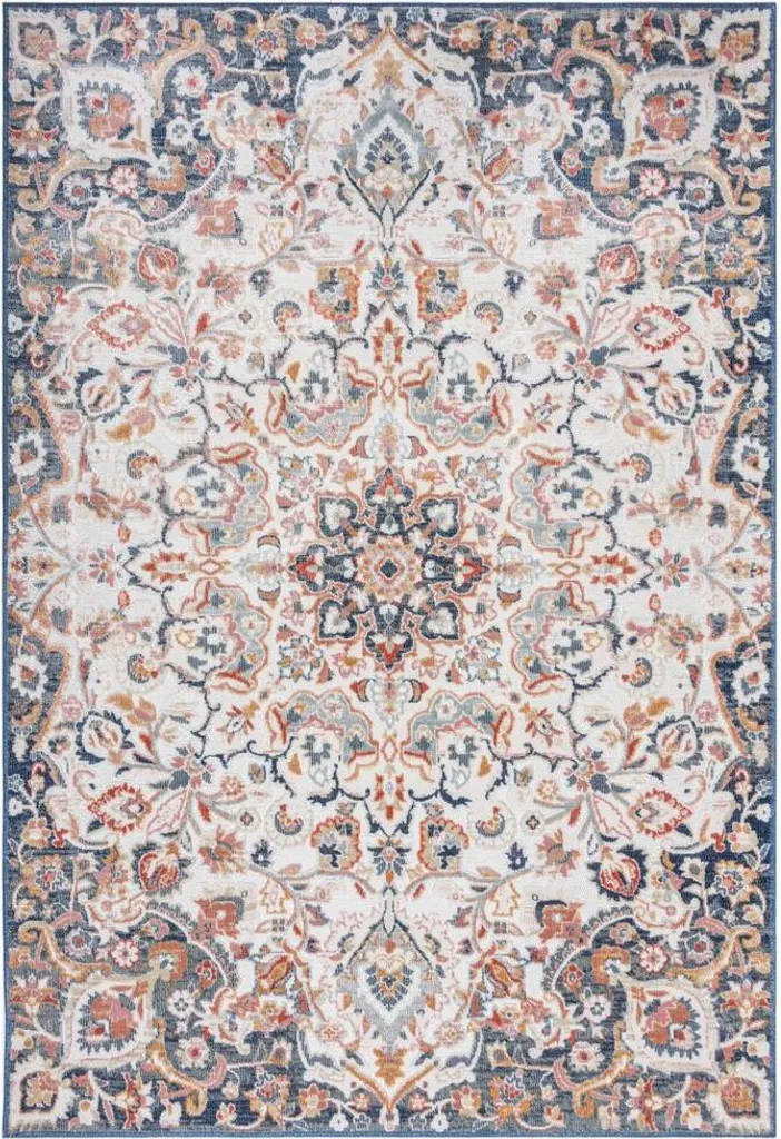 Tapis Plaza Mabel Navy 160 x 230 cm - Tapis de Luxe Bleu Marine In & Out