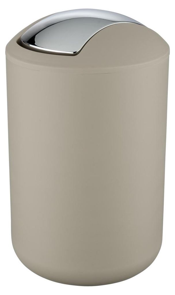 WENKO Müll Eimer Brasil L 6,5 L Abfall Schwingdeckel Produktbild 