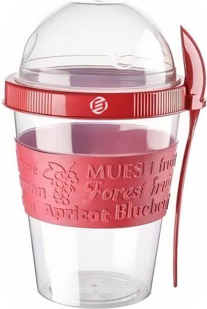 Übernight-Haferflocken-Schüssel-Set, Muesli, Mason-Jar