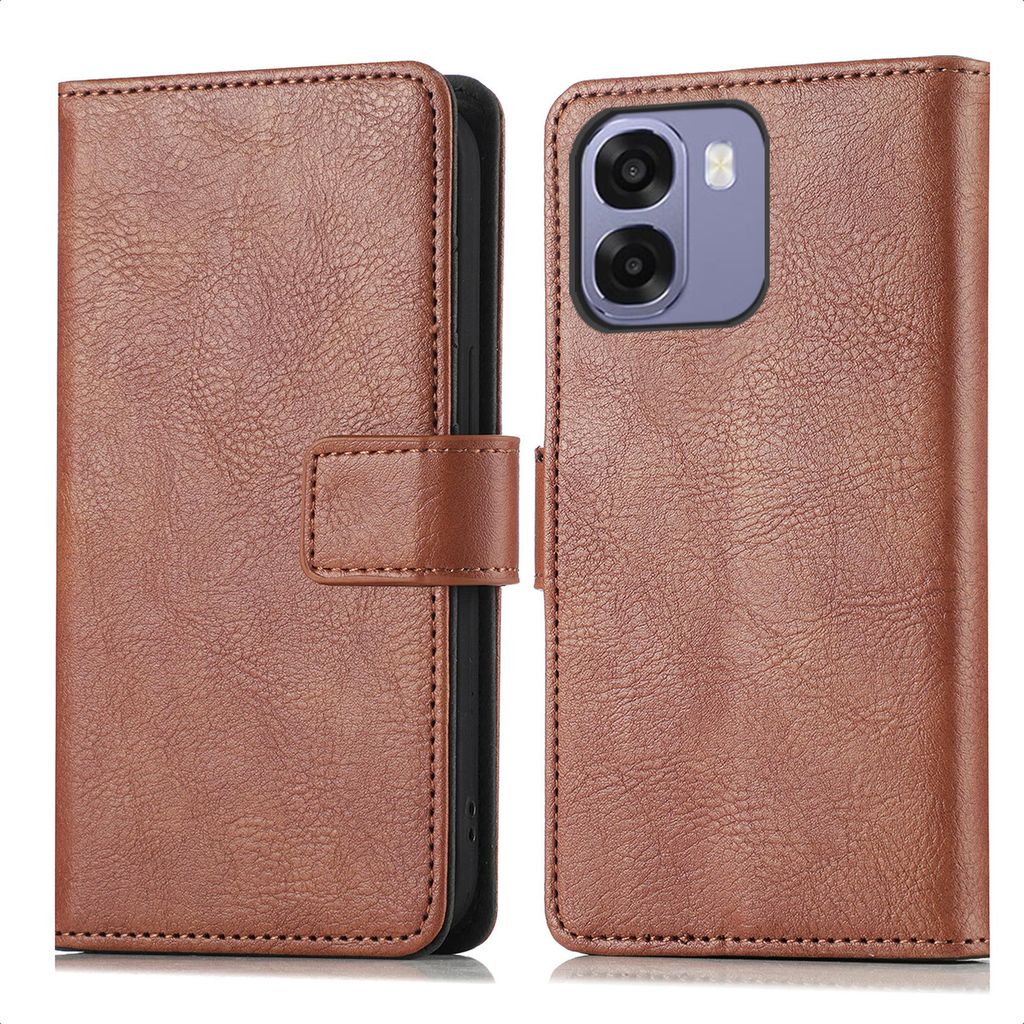 imoshion Luxe Bookcase für das Oppo A6x (4G/5G) – Braun