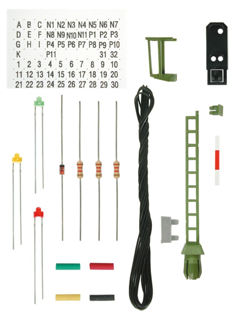 Viessmann 7732 - TT Bausatz Licht-Einfahrsignal - Neu