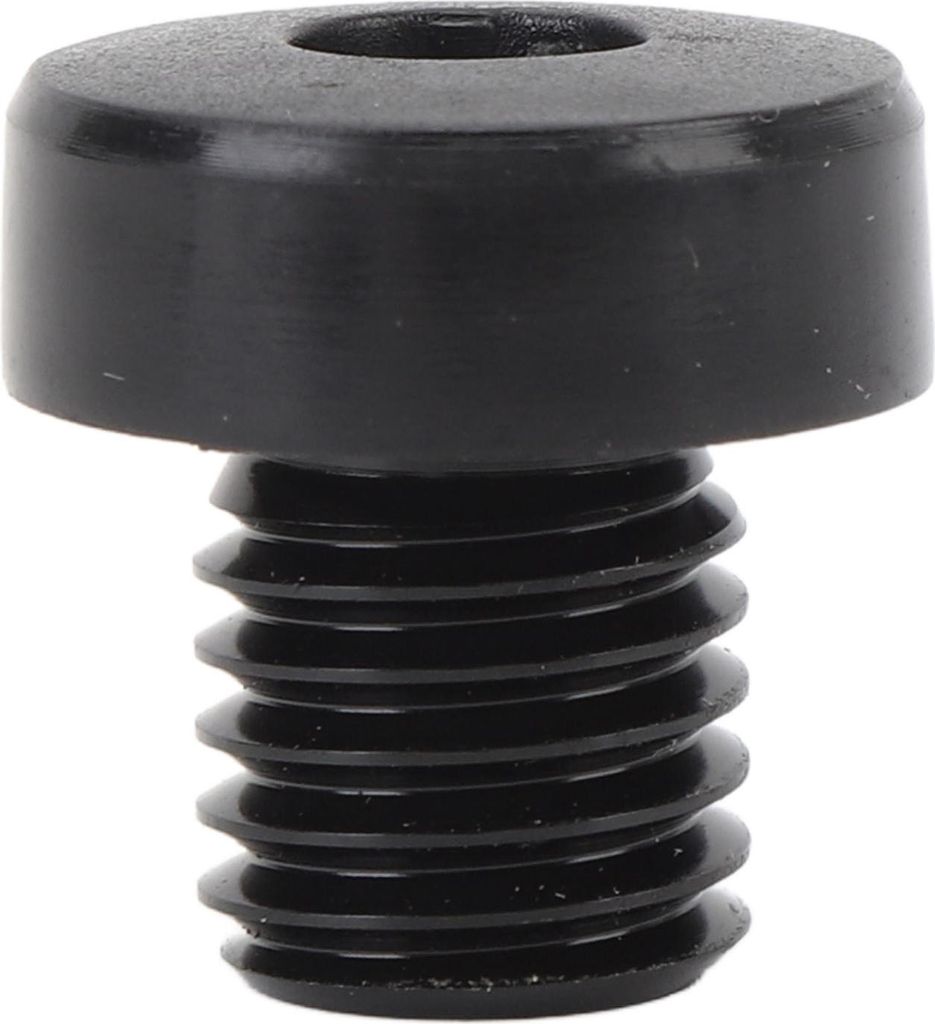 Billard Cue Back Plug Schraube Aluminiumlegierung Gummihülle Snooker Pool -Rücksperrung Ersatzteile