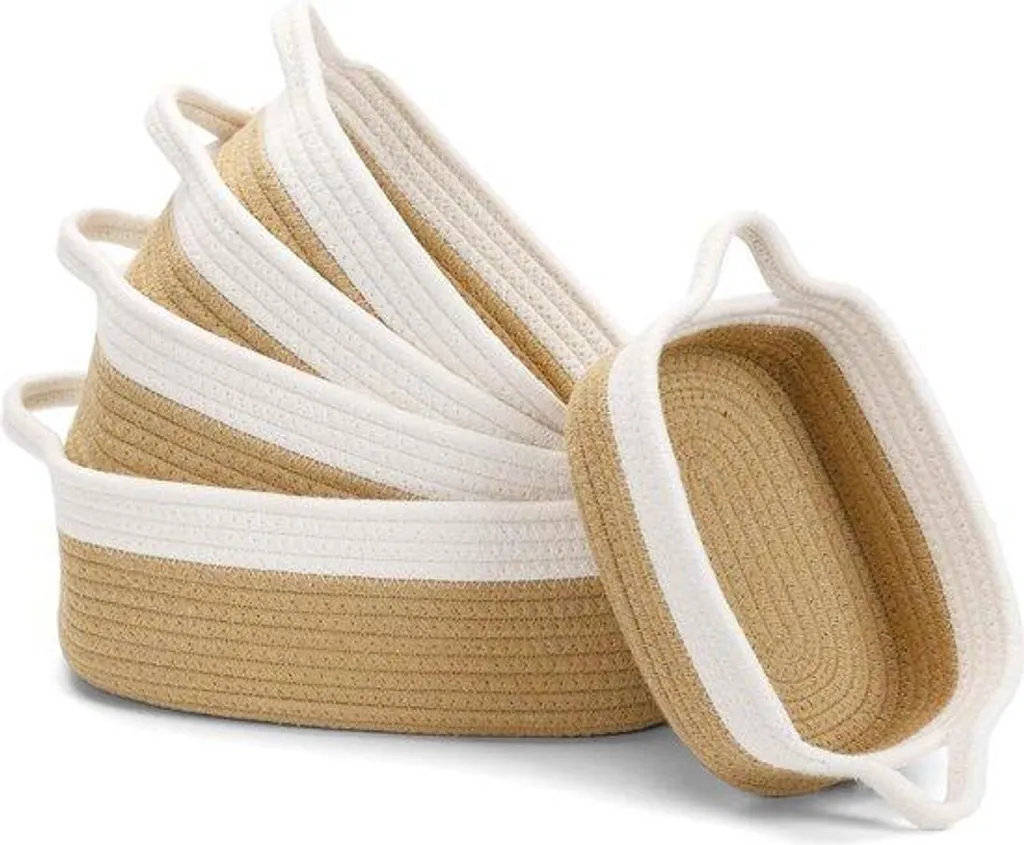 Organisateur de cuisine jaune et blanc - Boîte de stockage multi-usage