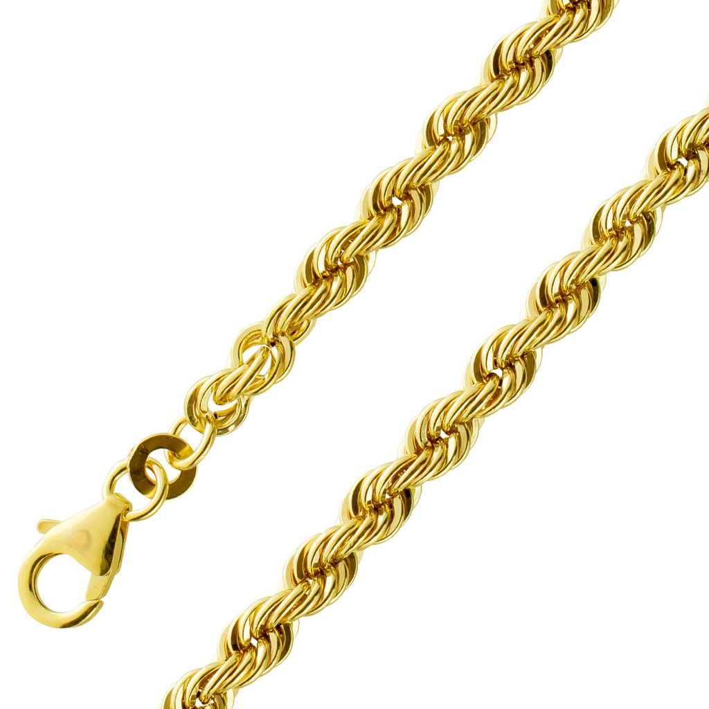Kordelkette Armband 4mm Gelbgold 333 8 Karat halbmassiv 19 Produktbild 