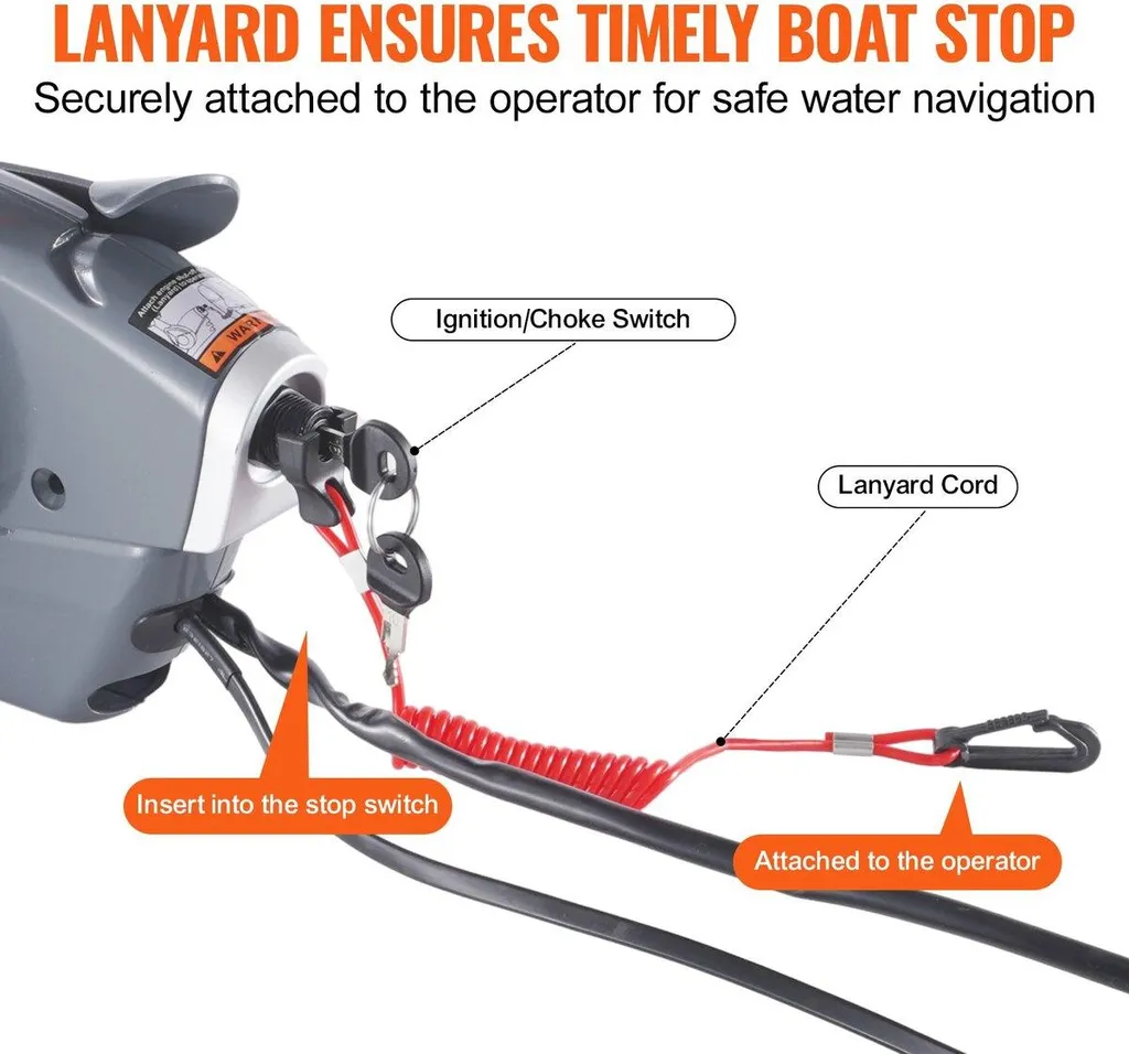 Boîtier de contrôle latéral pour navigation et pêche Evinrude Johnson