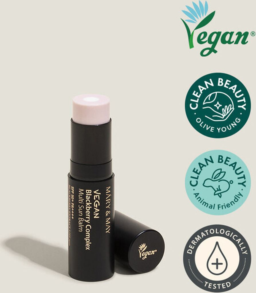 Mary & May Vegan Peptide Bakuchiol Sun Stick SPF50+ PA++++ 0.63 oz 18g Aging Control Bakuchiol 25 Types Peptide Sebum Care Matte Finish Korean Skin...
