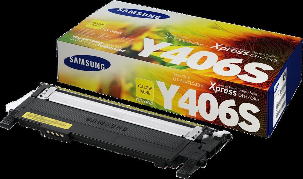 HP ersetzt Samsung CLT-Y406S Gelb Tonerpatrone Obrázok produktu 
