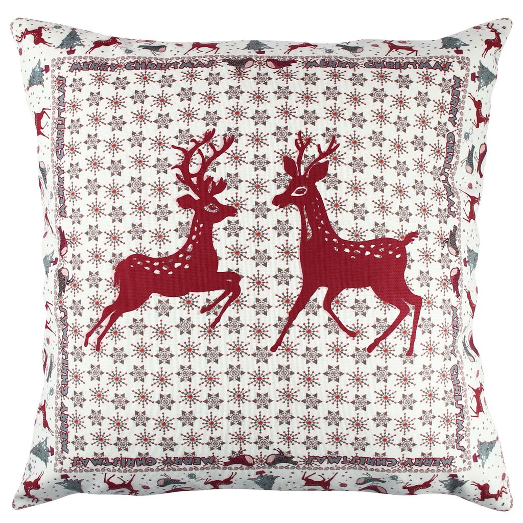 Evila Originals, A11554- GRC0109, Bunt, Kopfkissen, 50% Baumwolle / 50% Polyester