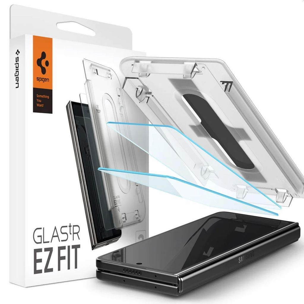 Spigen Glas.tR Slim 2er-Pack Panzerglas für Samsung Galaxy A14 5G