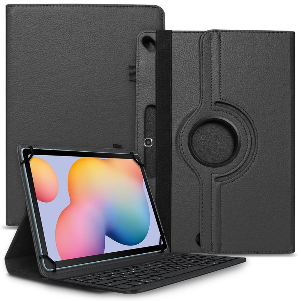 Tablet Tasche für Xiaomi Pad 7 / 7 Pro Hülle Schutzhülle Bluetooth Tastatur CaseFarben:Schwarz