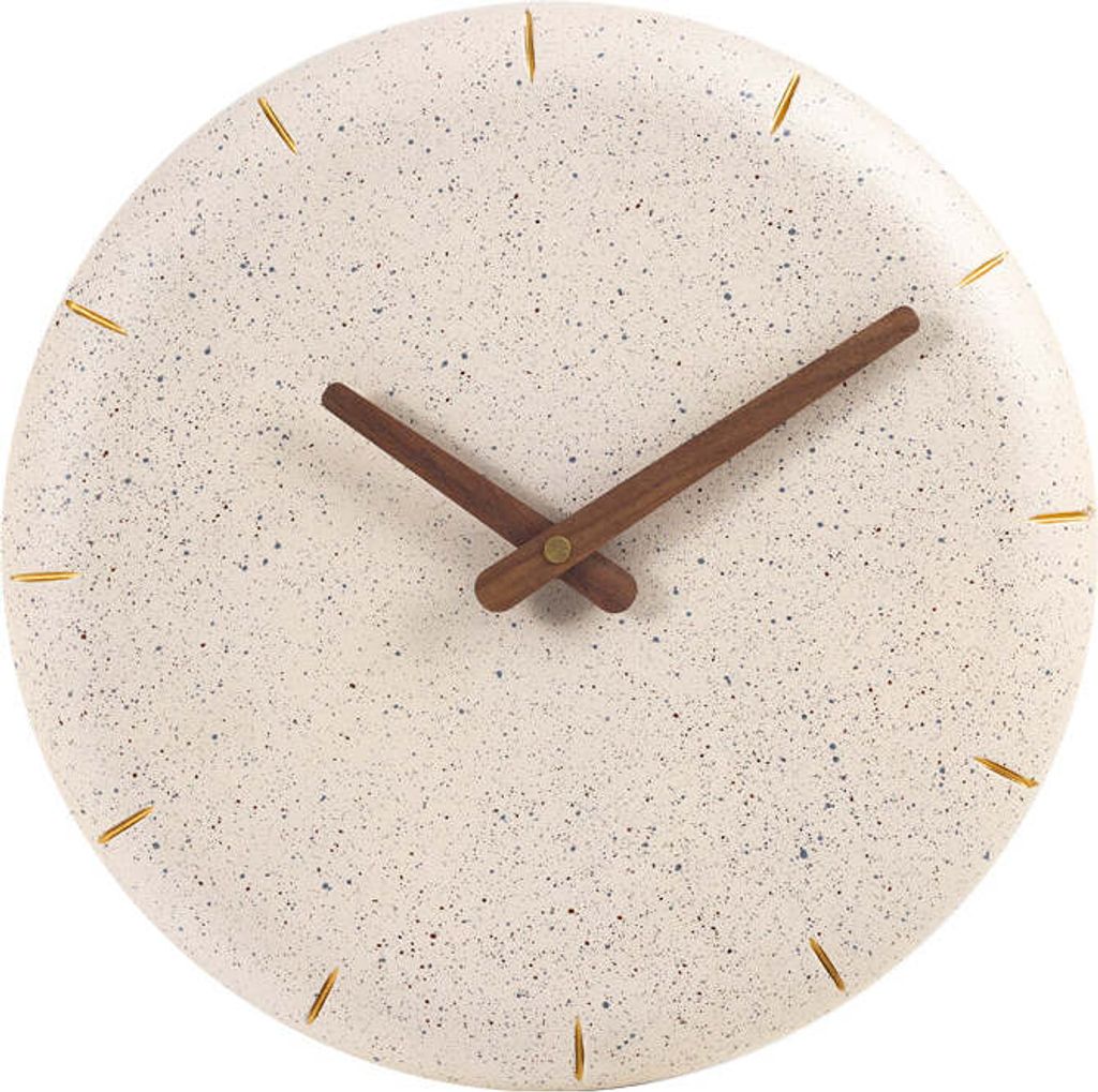 SensaHome Horloge murale Kyoto - Horloge ronde imitation Image du produit 