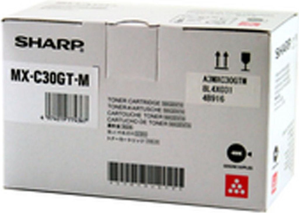 MXC30GTM SHARP MX-C Toner magenta 6000 Produktbild 