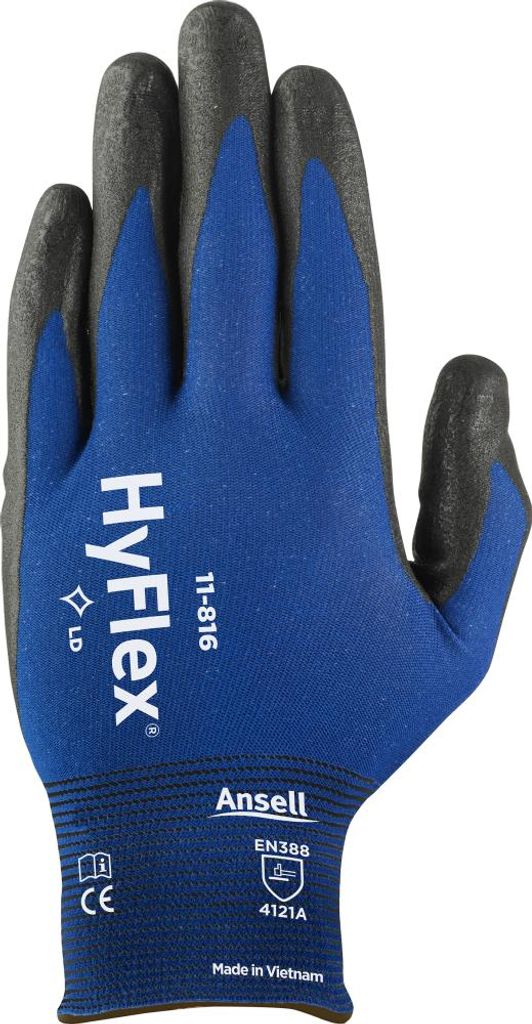 Ansell Handschuh HyFlex 11-816, Gr. 8