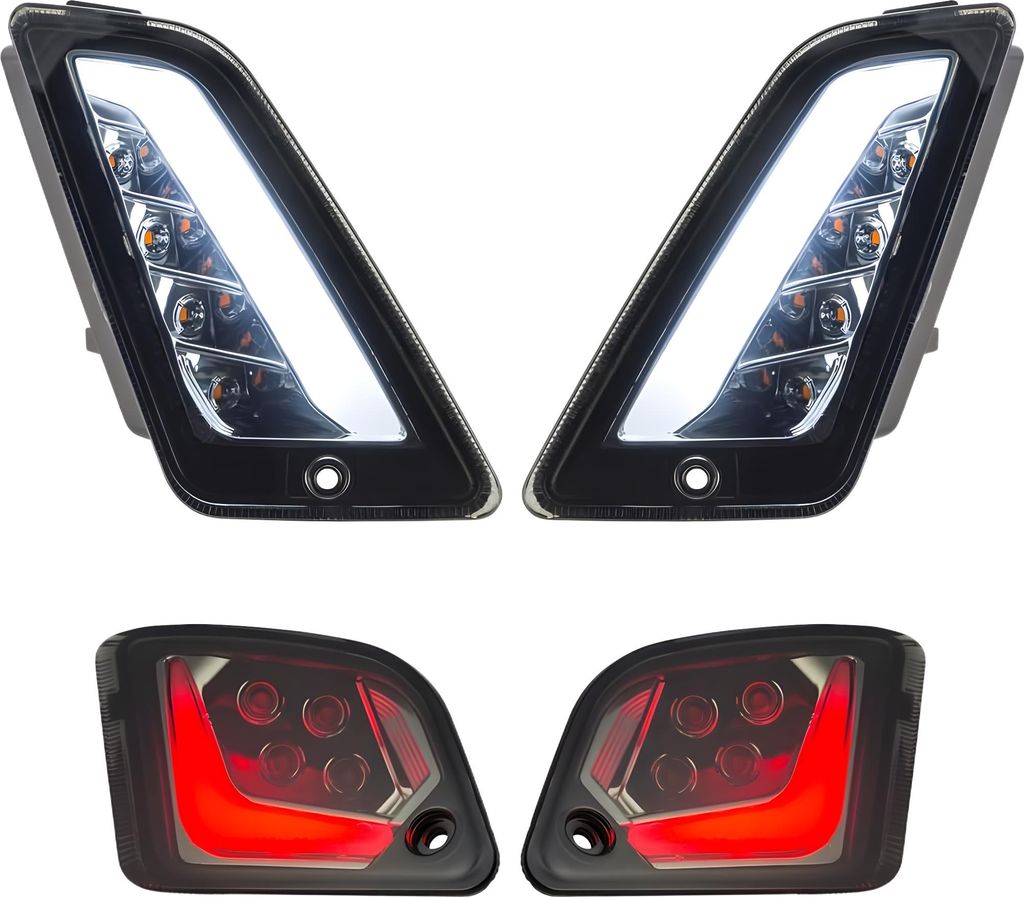 Blinker Kit SIP Style LED, getönt für Vespa GTS, GTS Super, GTV 125-300ccm 2014