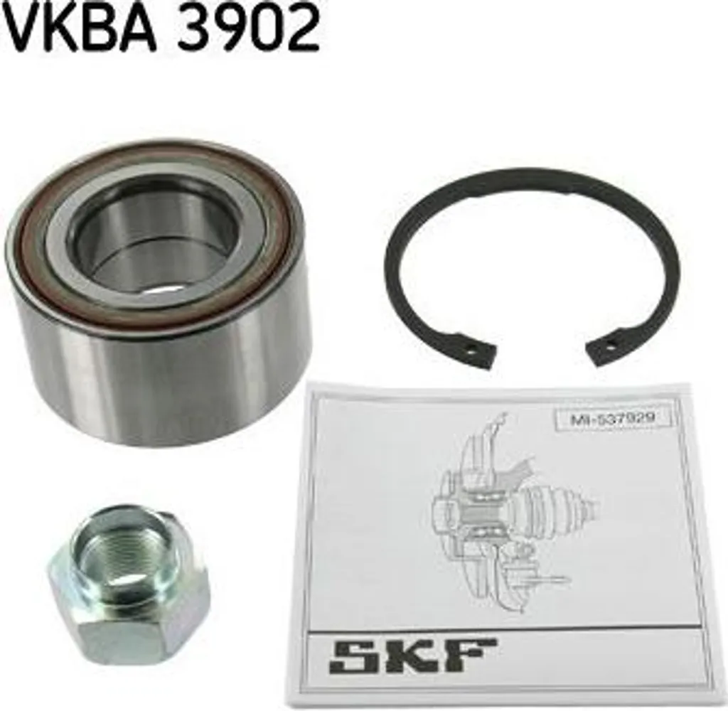 SKF VKBA 3902 Kit Roulement de Roue OE 94535259 pour Lacetti et Nubira