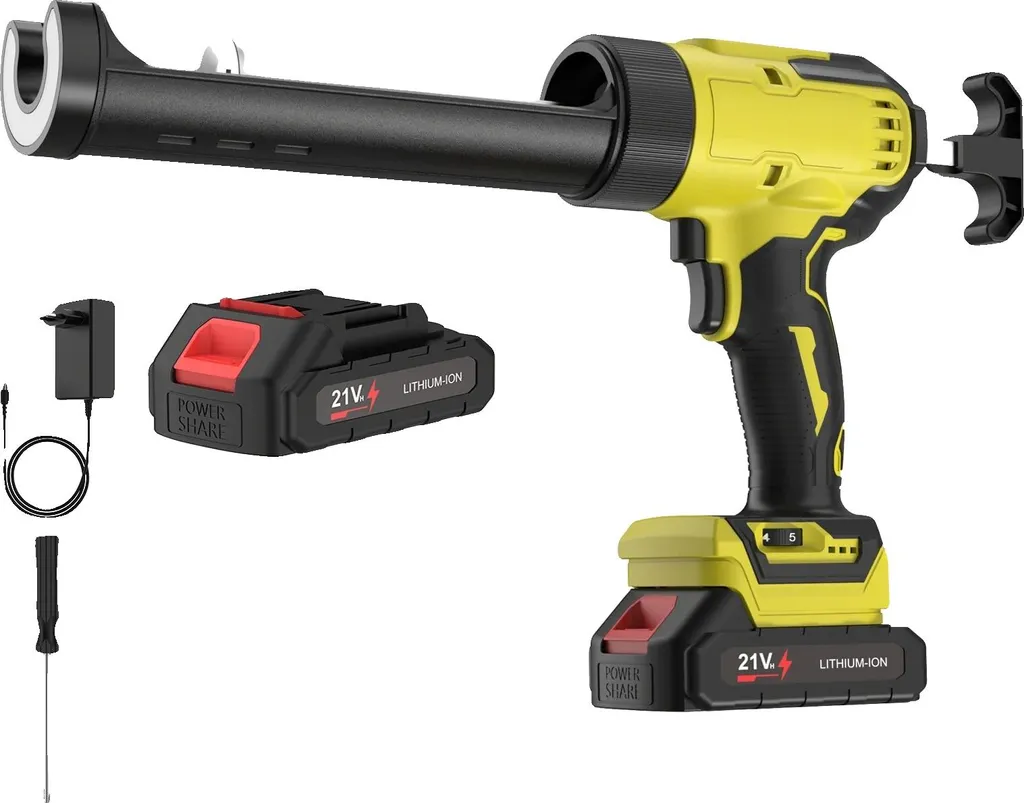 Mini Pistola Colla a Caldo Cordless - 6 Livelli e Batteria 20V