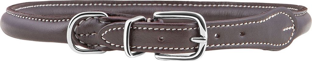 Knuffelwuff 13990-001, Hund, Standardkragen, Braun, Echtes Leder, Einfarbig, Kein Muster