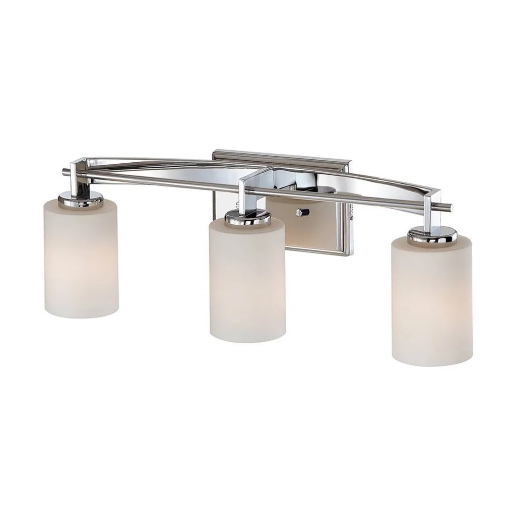 Applique étanche Taylor IP44 contre l'humidité en salle de bain chrome
