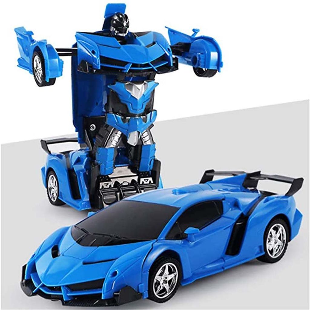 2in1 Transformer Auto Rennauto Roboter Elektrisch Spielzeug Für Kinder Toy 