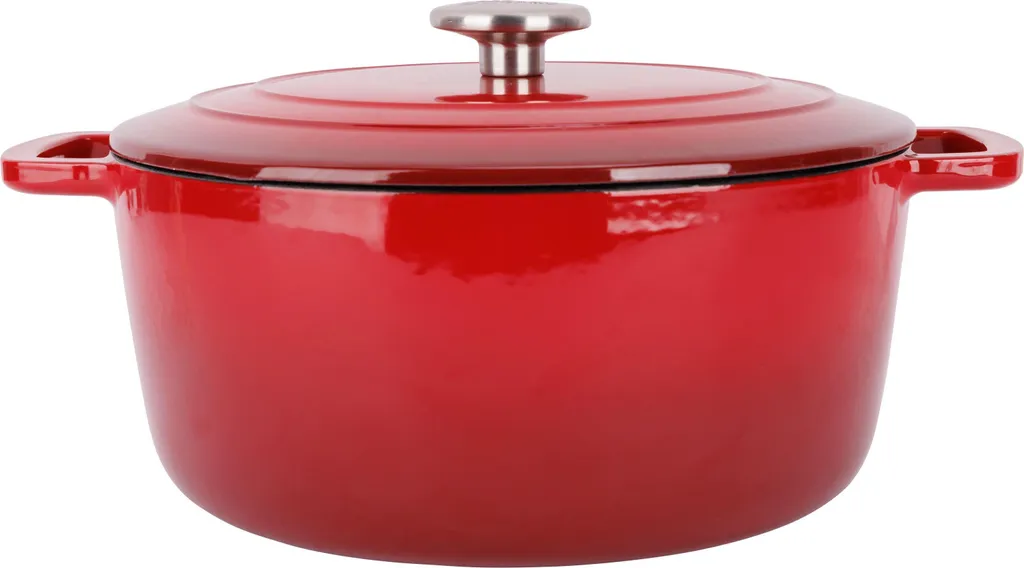 Casseruola Fontestic Cosy & Trendy Ghisa Smaltata 28cm 6L Induzione Rosso