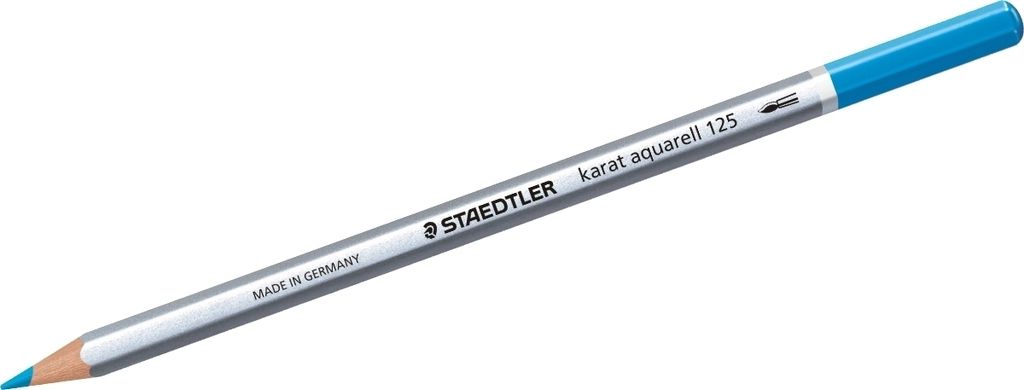 Farbstift karat aquarell cyan Packung mit 6 Stück
